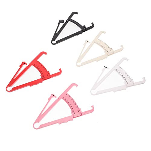 Yardenfun 5 Stück Teiliges Hautfaltenschneider Präzise Körperfettmessung mit Doppelt Skalierten Caliper Schwarz Rot und Weiß für Fitnessstudios und Persönliche Trainer Yardenfun 5 Stück Teiliges Hautfaltenschneider Präzise Körperfettmessung mit Doppelt Skalierten Caliper Schwarz Rot und Weiß für Fitnessstudios und Persönliche Trainer von Yardenfun