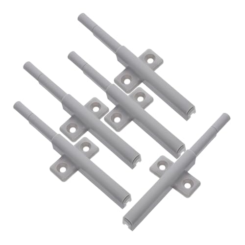 Yardenfun 5 Stück Teiliges Push to open Magnetverschluss für Küchenschrank Türen Selbstöffnend Einfache Montage Moderner Design Geeignet für Verschiedene Schranktüren Praktischer Türöffner von Yardenfun