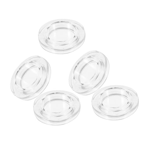 Yardenfun 5 Stück Teiliges Transparentes Schirmlochring Wetterfest und Langlebig Schützt vor Schmutz und Wasser für Terrassentische Gartenmöbel und Restaurants Einsetzbar von Yardenfun