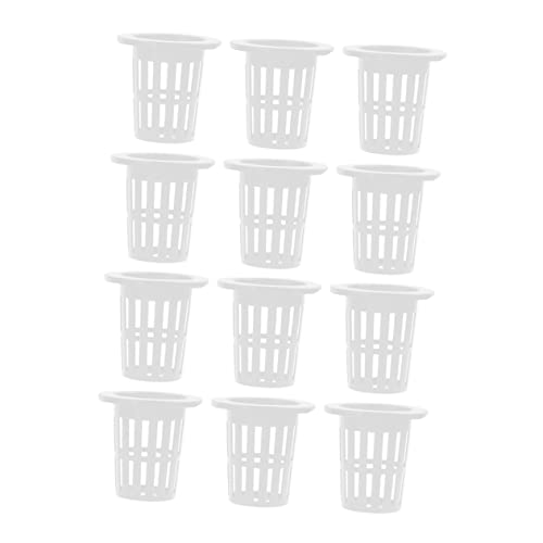 Yardenfun 50 Stück Hydroponic Baskets Weiß Kunststoff Pflanzkörbe mit Mesh Design für Wurzelwachstum Korrosionsbeständig und Langlebig für Indoor und Outdoor Hydrokultur Yardenfun 50 Stück Hydroponic Baskets Weiß Kunststoff Pflanzkörbe mit Mesh Design für Wurzelwachstum Korrosionsbeständig und Langlebig für Indoor und Outdoor Hydrokultur von Yardenfun