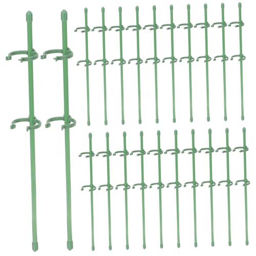 Yardenfun 50 Stück Orchideenstützen aus Grünem Fiberglas Kunststoff Hohe Pflanzenstütze für Kletterpflanzen Multifunktionale Rankhilfe für Blumen und Pflanzenschutz Langlebige Yardenfun 50 Stück Orchideenstützen aus Grünem Fiberglas Kunststoff Hohe Pflanzenstütze für Kletterpflanzen Multifunktionale Rankhilfe für Blumen und Pflanzenschutz Langlebige von Yardenfun