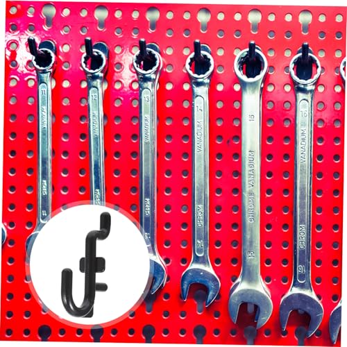 Yardenfun 50 Stück Teiliges J haken für Lochwand Aufbewahrung und Werkzeug organizer Robuste Regalhaken mit Glatten Kanten Einfach zu Montieren und Vielseitig Einsetzbar für Werkstatt und Yardenfun 50 Stück Teiliges J haken für Lochwand Aufbewahrung und Werkzeug organizer Robuste Regalhaken mit Glatten Kanten Einfach zu Montieren und Vielseitig Einsetzbar für Werkstatt und von Yardenfun