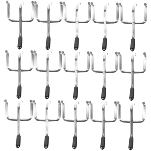 Yardenfun 50 Stück Teiliges Pegboard Haken Robuste Lochwand Haken für Garage Werkstatt und Laden Einfache Montage Platzsparend Vielseitig für Schlüssel Werkzeuge und Haushaltsbedarf Schwarz Yardenfun 50 Stück Teiliges Pegboard Haken Robuste Lochwand Haken für Garage Werkstatt und Laden Einfache Montage Platzsparend Vielseitig für Schlüssel Werkzeuge und Haushaltsbedarf Schwarz von Yardenfun