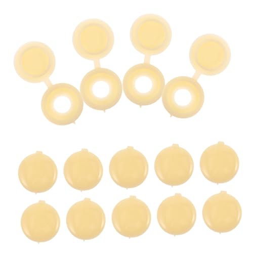 Yardenfun 500 Stück Plastikschraubenkappen Schrauben Kunststoffkappen Dekorative Abdeckung Schrauben Klappdeckel Faltschrauben-schnappabdeckungen Schraubkappenabdeckungen Unterlegscheiben Yardenfun 500 Stück Plastikschraubenkappen Schrauben Kunststoffkappen Dekorative Abdeckung Schrauben Klappdeckel Faltschrauben-schnappabdeckungen Schraubkappenabdeckungen Unterlegscheiben von Yardenfun