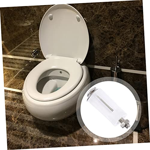 Yardenfun 6 Paare Robustes Teiliges Toilettensitz Schrauben mit und Unterlegscheiben Befestigung für Wc Deckel Rostbeständig Einfach zu Montieren Langlebige Toilettensitz Fixierung von Yardenfun