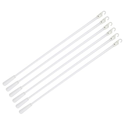 Yardenfun 6 Stück Jalousie Wellenstäbe aus Fiberglas Weiß Ersatz Blindstangen mit Universalem Haken Einfache Montage Kompatibel mit Meisten Lamellenjalousien Praktisches Zubehör für Fenster Yardenfun 6 Stück Jalousie Wellenstäbe aus Fiberglas Weiß Ersatz Blindstangen mit Universalem Haken Einfache Montage Kompatibel mit Meisten Lamellenjalousien Praktisches Zubehör für Fenster von Yardenfun