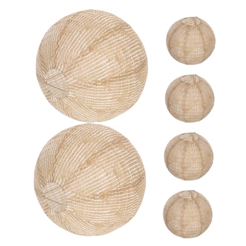 Yardenfun 6 Stück Runde Vintage-burlap-laternen aus Leinen für Hochzeit Geburtstagsfeier Kinderparty Rustikale Chinesische Hängelampe Dekorative Lampenschirme Yardenfun 6 Stück Runde Vintage-burlap-laternen aus Leinen für Hochzeit Geburtstagsfeier Kinderparty Rustikale Chinesische Hängelampe Dekorative Lampenschirme von Yardenfun