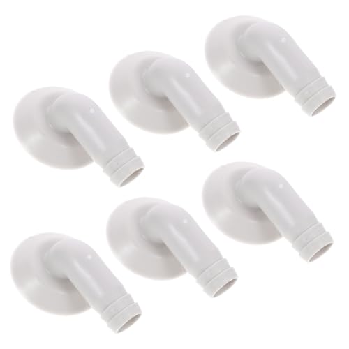 Yardenfun 6 Stück Teiliges Ac Ablaufschlauch Verbindungsset Winkelstück für Klimaanlagen Außenbereich Auslaufsicher Einfache Montage Kompatibel mit Haier Kondensatablaufadapter von Yardenfun