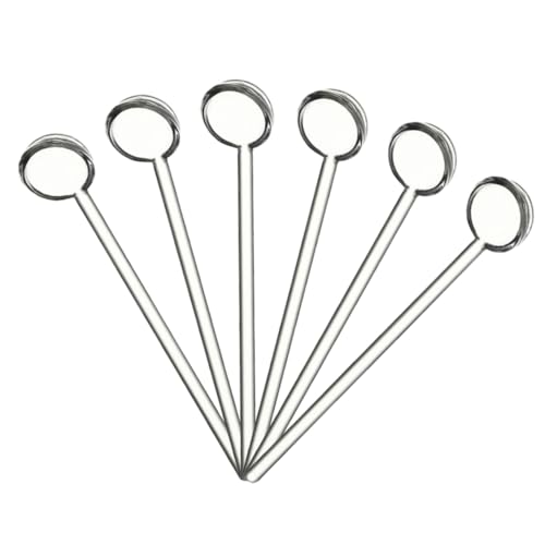 Yardenfun 6 Stück Teiliges Transparenter Kaffeelöffel aus Hochwertigem Borosilikatglas Mini Glasrührlöffel für Kaffee Tee Desserts Spülmaschinenfest für Zuhause und Yardenfun 6 Stück Teiliges Transparenter Kaffeelöffel aus Hochwertigem Borosilikatglas Mini Glasrührlöffel für Kaffee Tee Desserts Spülmaschinenfest für Zuhause und von Yardenfun