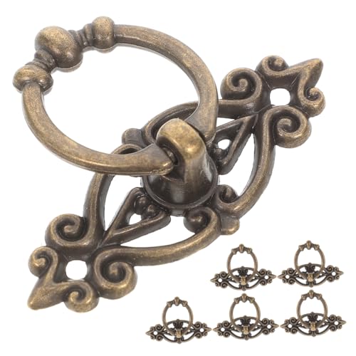 Yardenfun 6 Stück Teiliges Vintage Schrankgriffe aus Zinklegierung Antikbronze Kleine Möbelknöpfe für Kommode Küchenschrank Nachttisch Rostfrei Vielseitig Einsetzbar Yardenfun 6 Stück Teiliges Vintage Schrankgriffe aus Zinklegierung Antikbronze Kleine Möbelknöpfe für Kommode Küchenschrank Nachttisch Rostfrei Vielseitig Einsetzbar von Yardenfun