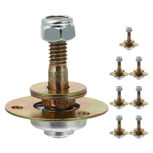 Yardenfun 8 Stück Teiliges Schaukelstuhl Lager aus Eisenbeschichtetem Langlebige Möbelbeschläge Einfache Montage Kompatibel als Ersatzteile für Schaukelstühle Robuste Verbindungselemente von Yardenfun