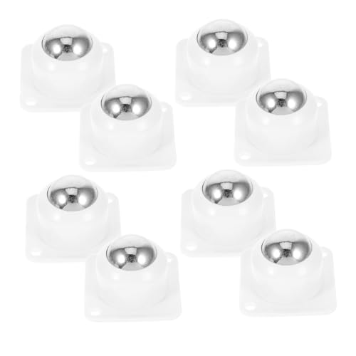 Yardenfun 8 Stück Teiliges Selbstklebende Möbelrollen Drehbare Geräuschlos für Küchen Haushaltsgeräte Mini kugelrollen für Möbel und Aufbewahrungsboxen Yardenfun 8 Stück Teiliges Selbstklebende Möbelrollen Drehbare Geräuschlos für Küchen Haushaltsgeräte Mini kugelrollen für Möbel und Aufbewahrungsboxen von Yardenfun