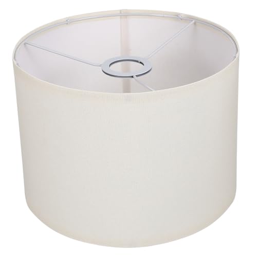 Yardenfun Abnehmbarer Leinwand Lampenschirm aus Hochwertigem Leinenstoff Einfacher Austausch Passend für Tisch Decken und Wandleuchten Moderne Schlichte Gestaltung in Cremeweiß Yardenfun Abnehmbarer Leinwand Lampenschirm aus Hochwertigem Leinenstoff Einfacher Austausch Passend für Tisch Decken und Wandleuchten Moderne Schlichte Gestaltung in Cremeweiß von Yardenfun