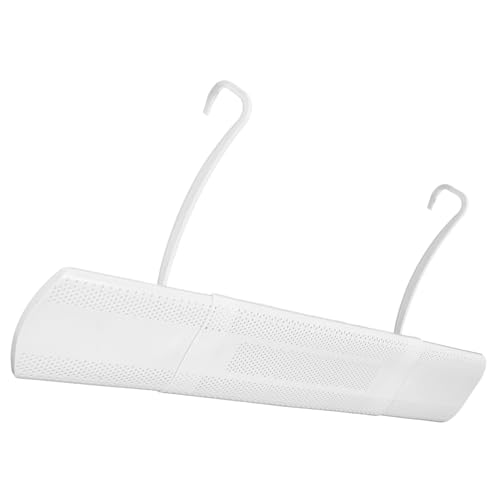 Yardenfun Air Conditioner Windshield Weiß Wandmontage Luftstromlenker aus Langlebigem Abs Verstellbarer Luftauslassabweiser Kompatibel für Klimageräte Zuhause Einfache Reinigung und Montage von Yardenfun