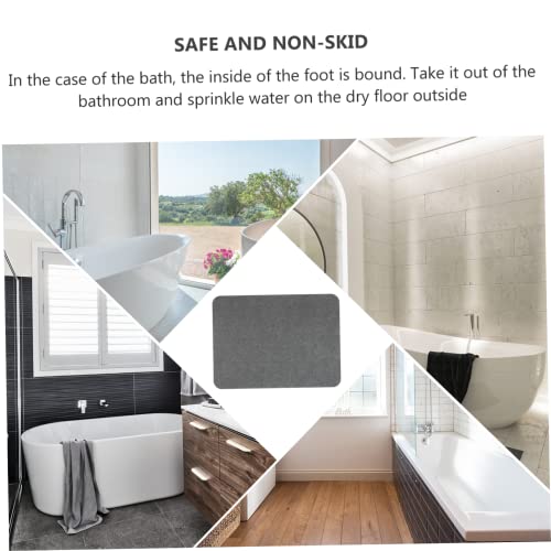 Yardenfun Badezimmer Silikat Diatom Bodenmatte rutschfest Saugfähig Schnelltrocknend Anti rutsch Matte für Küche und Bad Sicher für Senioren Yardenfun Badezimmer Silikat Diatom Bodenmatte rutschfest Saugfähig Schnelltrocknend Anti rutsch Matte für Küche und Bad Sicher für Senioren von Yardenfun
