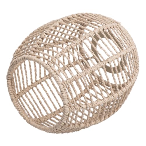 Yardenfun Boho Gewebter Lampenschirm Deckenleuchte Pendelleuchte Lampenschirm aus Papierseil für Fassung Naturfarben Installieren Vielseitig für Wohnzimmer Küche und Badezimmer Geeignet Yardenfun Boho Gewebter Lampenschirm Deckenleuchte Pendelleuchte Lampenschirm aus Papierseil für Fassung Naturfarben Installieren Vielseitig für Wohnzimmer Küche und Badezimmer Geeignet von Yardenfun