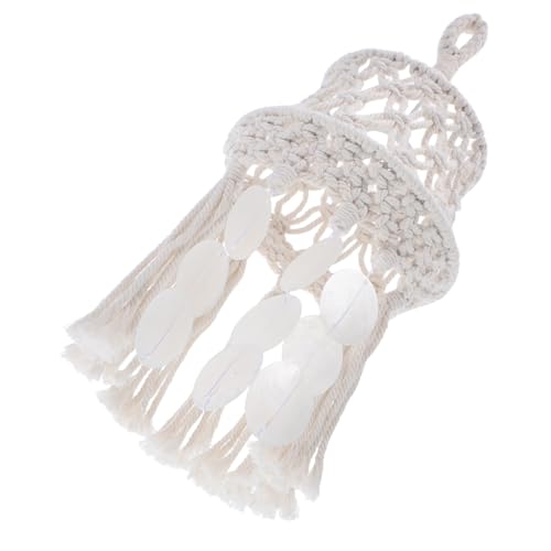 Yardenfun Boho Makramee Lampenschirm aus Baumwolle Handgefertigter Hängelampenschirm mit Bohemian Design Geeignet für Schlafzimmer Wohnzimmer Büro und Kinderzimmer Installieren Yardenfun Boho Makramee Lampenschirm aus Baumwolle Handgefertigter Hängelampenschirm mit Bohemian Design Geeignet für Schlafzimmer Wohnzimmer Büro und Kinderzimmer Installieren von Yardenfun