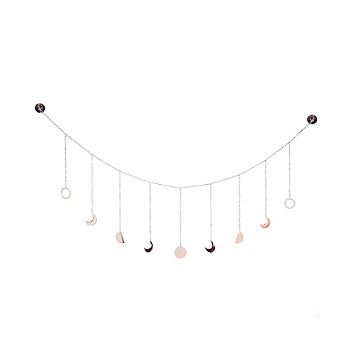 Yardenfun Boho Mondphasen Wandbehang Chic Dekoration für Wohnzimmer Schlafzimmer Küche Teilig Langlebige Wanddeko für Foyer Wohnzimmer von Yardenfun