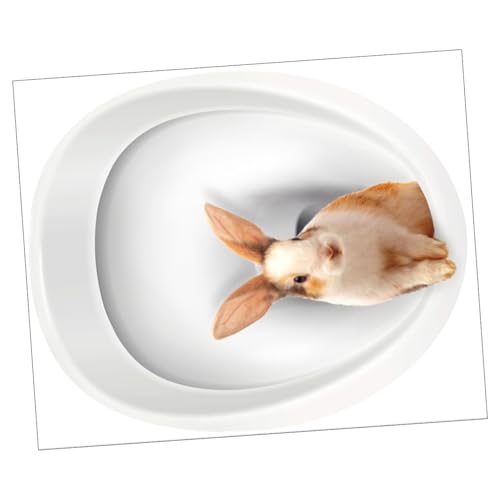 Yardenfun Bunny Toilet Sticker Aufkleber Langlebig Selbstklebend Badezimmer Wandtattoo Wc Deckel Deko Süßes Design für Glatte Flächen von Yardenfun
