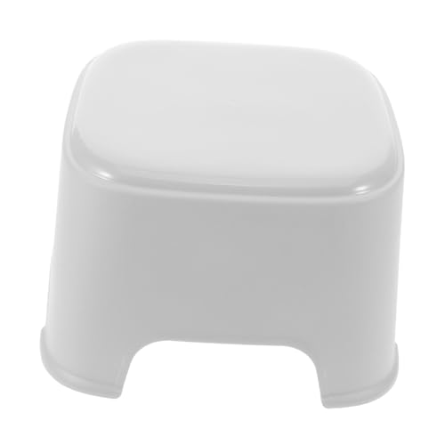 Yardenfun Bunter Kunststoff Kinderhocker mit Rutschfester Oberfläche Ergonomisch Gestalteter Tritthocker für Badezimmer und Toilette Robuster Dicker Sitzhocker für Kleinkinder Platzsparend von Yardenfun