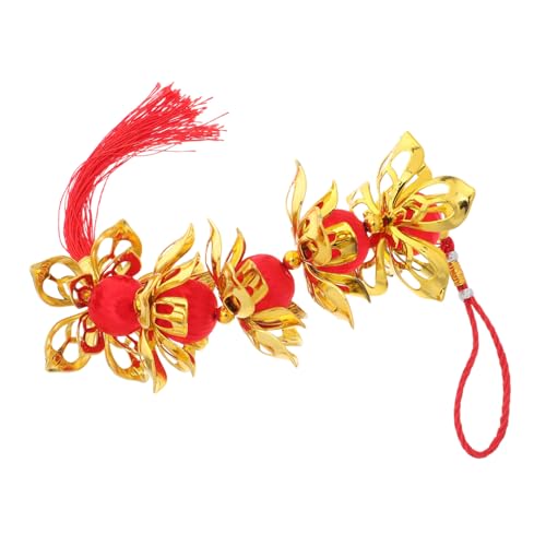 Yardenfun Chinesische Neujahr Dekoration Rote Lotus Blumen Laterne mit Quaste Hängend für Frühlingsfest Tür Fenster Party Feier Innen Außen Yardenfun Chinesische Neujahr Dekoration Rote Lotus Blumen Laterne mit Quaste Hängend für Frühlingsfest Tür Fenster Party Feier Innen Außen von Yardenfun