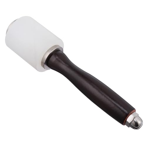 Yardenfun DIY Ledergravur Hammer Praktisches Lederhandwerk Werkzeug mit Braunem Nylongriff Handlicher Multi Hammer für Präzises Punzier und Carving DIY Lederarbeiten Yardenfun DIY Ledergravur Hammer Praktisches Lederhandwerk Werkzeug mit Braunem Nylongriff Handlicher Multi Hammer für Präzises Punzier und Carving DIY Lederarbeiten von Yardenfun