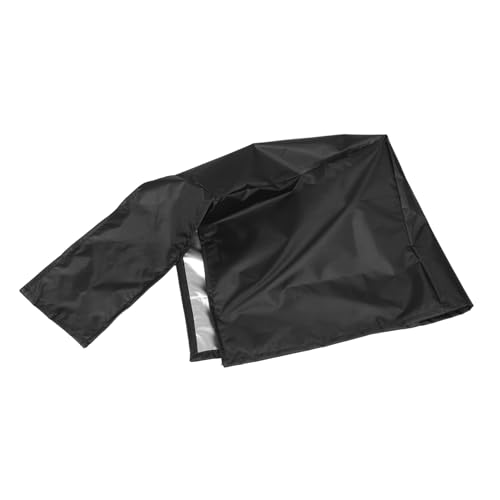 Yardenfun Desktop Computer CPU Staubschutzhülle Gehäuseschutz für PC Mid Tower Schwarz Langlebig für Home Office und Lagerung Schützt vor und Schmutz von Yardenfun