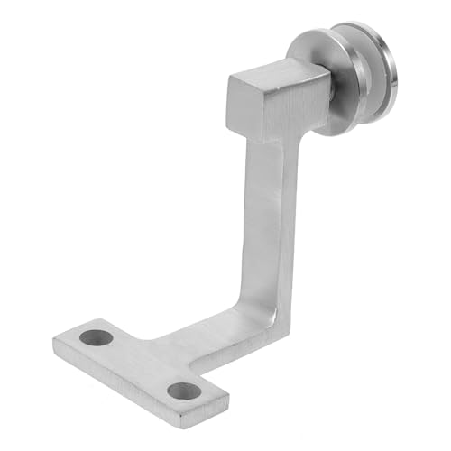 Yardenfun Edelstahl Geländerhalterung Handlaufstütze für Glasmontage Treppen Handlaufbefestigung Sicherer Halt Multifunktional Wohn Gewerberaum Yardenfun Edelstahl Geländerhalterung Handlaufstütze für Glasmontage Treppen Handlaufbefestigung Sicherer Halt Multifunktional Wohn Gewerberaum von Yardenfun