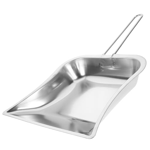 Yardenfun Edelstahl Kehrschaufel mit Ergonomischem Griff Langlebige Haushaltsschaufel für Küchenmüll Rutschfestes Design Praktische Desktop Reinigungsschaufel für Staub und Abfall Yardenfun Edelstahl Kehrschaufel mit Ergonomischem Griff Langlebige Haushaltsschaufel für Küchenmüll Rutschfestes Design Praktische Desktop Reinigungsschaufel für Staub und Abfall von Yardenfun