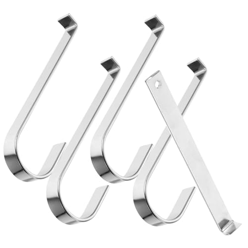 Yardenfun Edelstahl Seitliche Aufhängehaken mit Hebel Rostfrei Kein Bohren Für Leichte Dekorationen an Vinylverkleidung Kombi für Briefkasten Kamera Kranz Yardenfun Edelstahl Seitliche Aufhängehaken mit Hebel Rostfrei Kein Bohren Für Leichte Dekorationen an Vinylverkleidung Kombi für Briefkasten Kamera Kranz von Yardenfun