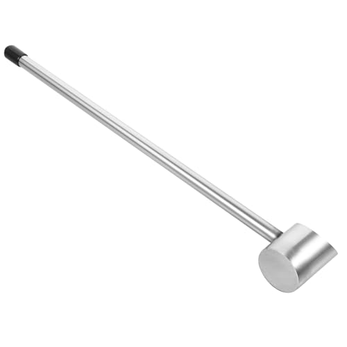 Yardenfun Edelstahl Zuckerwatte Löffel Robust Ergonomisch Geformt für Marshmallow Maschine Gewölbt Dicker Zuckerportionierer Vielseitig Einsetzbar für Haushalt Gastro und Bars von Yardenfun