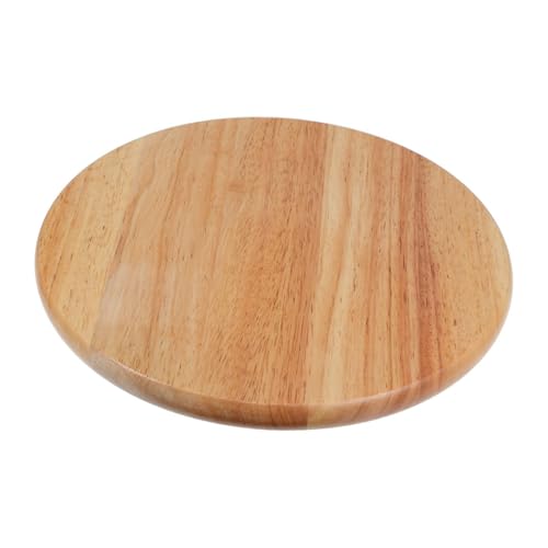 Yardenfun Ergonomischer Massivholz Hocker Sitz Rund Ersatzplatte Für Haus Restaurant Passend Robust Pflegeleicht Komfortabler Stuhl Sitzteil von Yardenfun