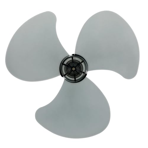 Yardenfun Ersatz Lüfterblätter aus Robustem Kunststoff für Standventilatoren Installieren Geräuschlos und Leicht zu Reinigen zum Austausch Defekter von Yardenfun
