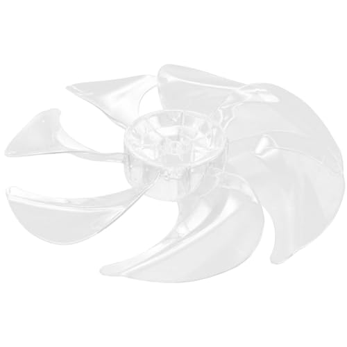 Yardenfun Ersatz Lüfterflügel Kunststoff Ventilatorblätter Leise Langlebig Passend für Stand Tischventilator Einfache Montage Robust und Kompatibel von Yardenfun