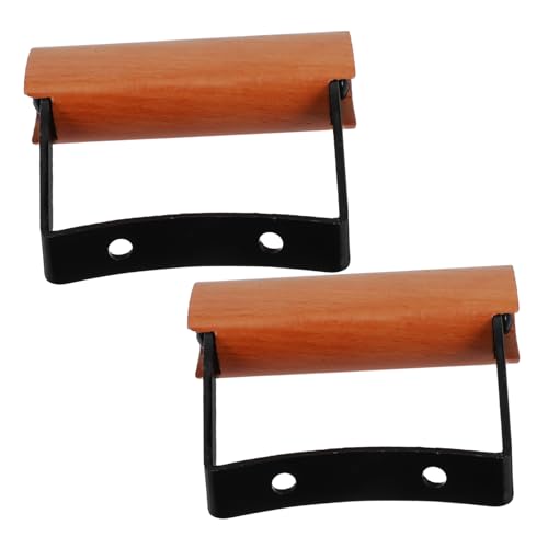 Yardenfun Ersatzgriff aus Buchenholz für Töpfe und Pfannen Hitzebeständig Ergonomisches Design Einfache Installation Vielseitig Einsetzbar Küche von Yardenfun