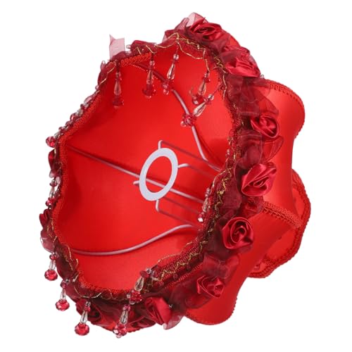 Yardenfun Europäischer Lampenschirm Vintage Stil Hochwertiger Stoff Lampenabdeckung für Tisch Stehlampen Langlebig Einfach zu Montieren mit Spitze und Perlen Klassische Hausdekoration Yardenfun Europäischer Lampenschirm Vintage Stil Hochwertiger Stoff Lampenabdeckung für Tisch Stehlampen Langlebig Einfach zu Montieren mit Spitze und Perlen Klassische Hausdekoration von Yardenfun