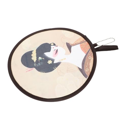 Yardenfun Tanzender Hand-Faltbarer Tragbarer für Frauen Runder Im Chinesischen Stil Elegantes Leistungsventilator-kühlwerkzeug von Yardenfun