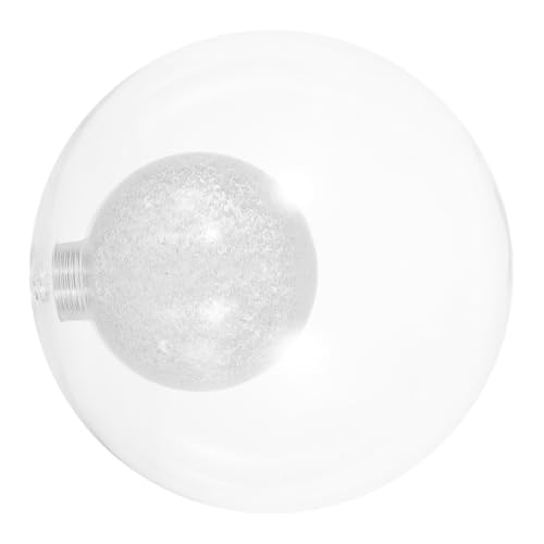 Yardenfun Glas Lampenschirm Ersatz für Glühbirne Runde Doppelglas-kuppel mit Dreifacher Vertiefung Hitzebeständig Transparente Leuchtkugel für Wohnzimmer Pendelleuchte Yardenfun Glas Lampenschirm Ersatz für Glühbirne Runde Doppelglas-kuppel mit Dreifacher Vertiefung Hitzebeständig Transparente Leuchtkugel für Wohnzimmer Pendelleuchte von Yardenfun