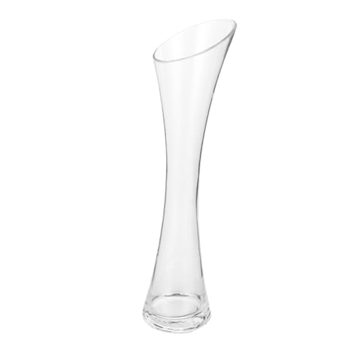 Yardenfun Glasvase Einzigartig Kreative Blumenvase aus Robustem Glas Vielseitig als Dekoration und Blumenhalter für Zuhause Tischdeko Hochzeit Party Geeignet von Yardenfun