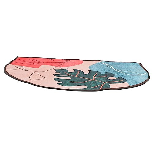 Yardenfun Halbrunder Badteppich rutschfest Wasserabsorbierende Badematte für Badezimmer Küche und Wohnzimmer Schnell Trocknend und rutschfeste Bodenmatte für Sicheres Wohnen Yardenfun Halbrunder Badteppich rutschfest Wasserabsorbierende Badematte für Badezimmer Küche und Wohnzimmer Schnell Trocknend und rutschfeste Bodenmatte für Sicheres Wohnen von Yardenfun