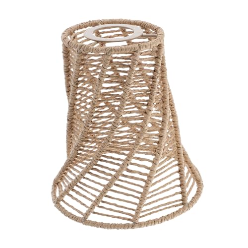 Yardenfun Handgefertigter Dekorativer Lampenschirm aus Papierseil Kleiner Boho lampenschirm Vielseitig für Wohnzimmer und Schlafzimmer Rustikaler Deckenlampen bezug für Leuchten Warmes Yardenfun Handgefertigter Dekorativer Lampenschirm aus Papierseil Kleiner Boho lampenschirm Vielseitig für Wohnzimmer und Schlafzimmer Rustikaler Deckenlampen bezug für Leuchten Warmes von Yardenfun