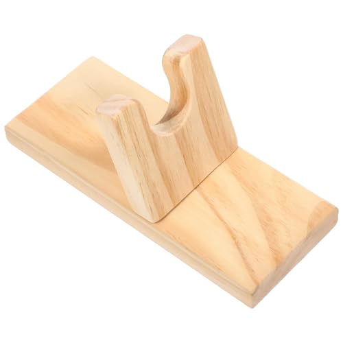 Yardenfun Heißkleber Halterung Holz Stabiler und Tragbarer Ständer für Heißklebepistolen Installieren Sorgt für Ordnung Ihrem Arbeitsplatz für DIY und Reparaturarbeiten von Yardenfun