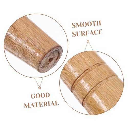 Yardenfun Holz Cuttergriff Ersatzgriff für Küchenmesser Ergonomisches Design Rutschfest Einfach zu Reinigen aus Massivem Holz Gefertigt für Täglichen Gebrauch von Yardenfun