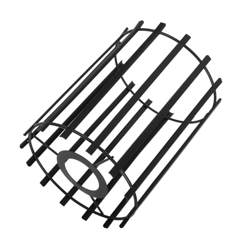 Yardenfun Industrieller Lampenschirm aus Eisen Geometrischer Metall Käfig Dekorativer Deckenlampenschirm für Wohnzimmer Esszimmer und Schlafzimmer Langlebiger Pendelleuchten Abdeckung von Yardenfun