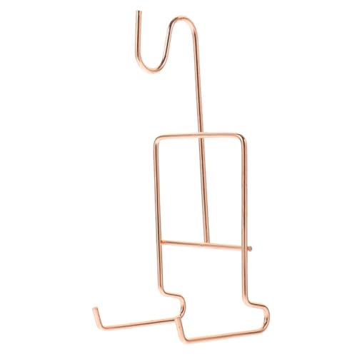 Yardenfun Kaffeetassenhalter aus Stabilem Rosa Gold Langlebiger Tassen Untertassenhalter für Küchenregal Multifunktionaler Becherständer zur Ordentlichen Präsentation von Kaffee Teetassen von Yardenfun