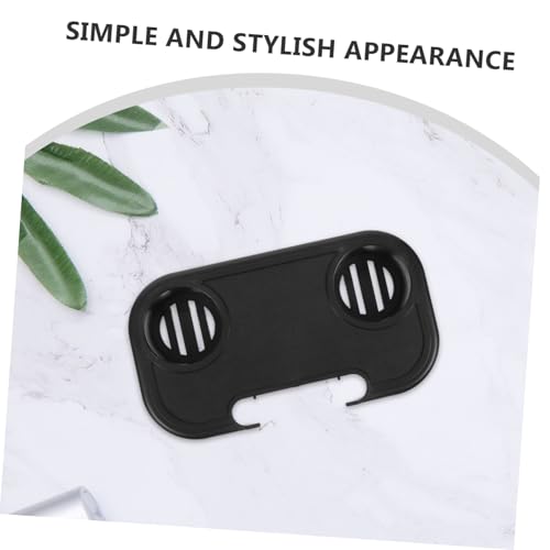 Yardenfun Klappbarer Armlehnen Getränkehalter aus Robustem Material Vielseitig Einsetzbar für Strand Camping und Picknick mit Praktischem Tablett Kompatibel für Outdoor Liegestühle und von Yardenfun