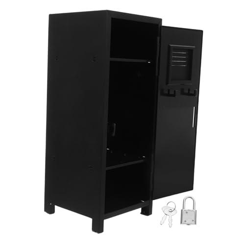 Yardenfun Kleiner Metall-schließfach mit Schloss und Schlüsseln Abschließbarer Desktop-Organizer für Büro und Zuhause Kompakte Aufbewahrungsbox für Schreibtisch Platzsparendes und Sicheres Yardenfun Kleiner Metall-schließfach mit Schloss und Schlüsseln Abschließbarer Desktop-Organizer für Büro und Zuhause Kompakte Aufbewahrungsbox für Schreibtisch Platzsparendes und Sicheres von Yardenfun