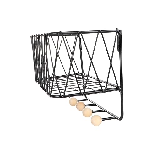 Yardenfun Kreatives Wandhaken Organizer Regal aus Schwarzem Kompakt Vielseitig für Haushalt Schlafzimmer Küche zur Aufbewahrung von Schlüsseln Brillen Tassen und Kleinteilen Yardenfun Kreatives Wandhaken Organizer Regal aus Schwarzem Kompakt Vielseitig für Haushalt Schlafzimmer Küche zur Aufbewahrung von Schlüsseln Brillen Tassen und Kleinteilen von Yardenfun
