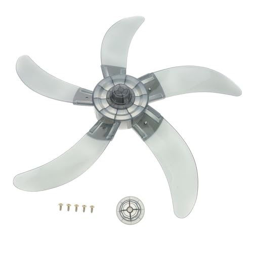 Yardenfun Kunststoff Ersatzlüfterblätter Dicke Geräuscharme Lüfterflügel für Stand- Tisch Wandventilatoren Verbesserte Windkraft und Effiziente Luftzirkulation Passend von Yardenfun