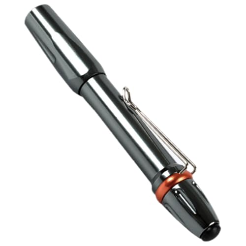Yardenfun LED Stiftlampe Batteriebetrieben mit Clip Kompakt Leichte Inspektionslampe für Haushalt Camping Werkzeugtasche Tragbare Taschenlampe Penlight Schwarze Mini taschenlampe von Yardenfun
